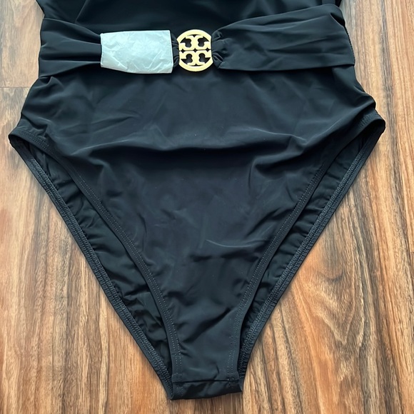 Tory Burch Miller Plunge One Piece Swimsuit - Picture 10 of 16